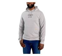 Felpa con cappuccio con logo asphalt Carhartt