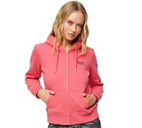 Felpa con cappuccio con logo da donna Superdry Essential Rose M