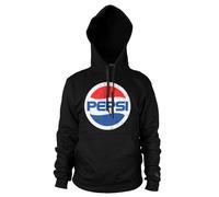 Felpa Con Cappuccio Con Logo Globe Pepsi Lavato Ufficialmente Licenziato