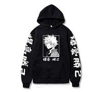 Felpa con cappuccio con motivo dell’anime Boku No Hero Academia, My Hero Academia, Shoto Todoroki, per cosplay Tipo 1. M