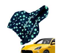 Felpa con cappuccio con pomello del cambio - Felpa con cappuccio creativa e divertente per il cambio | Simpatica felpa con design a stelle che si illumina al buio Copertura del pomello del cambio auto