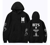 Felpa con cappuccio con scritta "Love Yourself Her BTS New Album Jimin Jungkook Suga V