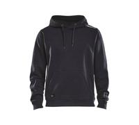 Felpa con cappuccio Craft community Noir S