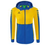 Felpa con cappuccio da allenamento donna Erima Six Wings Bleu 40