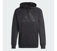 Felpa con cappuccio da allenamento Game and Go Big Logo Black XS