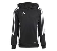 Felpa con cappuccio da allenamento per bambini adidas Tiro 24 Noir 11/12 anni