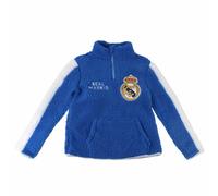 Felpa con Cappuccio da Bambina Real Madrid C.F. Azzurro 5 Anni