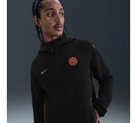 Felpa con cappuccio da calcio in fleece Nike Total 90 Inter Tech Windrunner - Uomo - Nero L