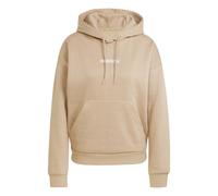 Felpa con cappuccio da donna adidas Essentials Linear Beige L