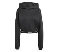 adidas Training - Hyperglam Linear - Felpa nera con cappuccio-Nero L