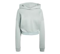 Felpa con cappuccio da donna adidas Hyperglam Vert XS