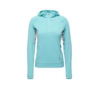 Felpa con cappuccio da donna Black Diamond Alpenglow Pro Bleu S