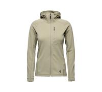 Black Diamond Coefficient Full Zip Fleece Beige S Donna