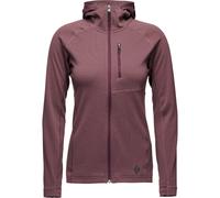 Felpa con cappuccio da donna Black Diamond Coefficient Rosso L