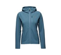 Black diamond coefficient storm hoody blu donna