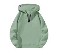 Felpa con cappuccio da donna con chiusura lampo, felpa con cappuccio da donna, in cotone, con cappuccio, con tasche, giacca sportiva, taglie grandi, comoda felpa con cappuccio, elegante a maniche
