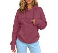 Felpa con cappuccio da donna con tasca per gatti, con grande tasca a marsupio e borsa per animali domestici, per gatti e cani di piccola taglia, maniche lunghe, look oversize, per casa, passeggiate