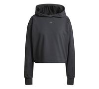 Felpa con cappuccio da donna con ventilazione posteriore adidas Power Nero M