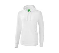 Felpa con cappuccio da donna Erima Basic Blanc 42