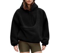 Felpa con cappuccio da donna, gatto, invernale, calda, a buon mercato, alla moda, con cappuccio, traspirante, tasca canguro con cappuccio per donna per indossare un gatto, tasca canguro con cappuccio