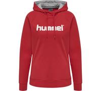 Felpa con cappuccio da donna Hummel Cotton Logo Rouge 2XL