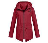 Felpa con cappuccio da donna, impermeabile, con tasche solide, per allenamento, attività all'aperto