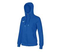 Felpa con cappuccio da donna Mizuno FZ Blu 3XL