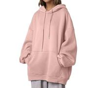 Felpa con cappuccio da donna, oversize, per il tempo libero, adolescente, ragazza, Aesthetic Y2k Hip Hop, con cappuccio, a maniche lunghe, per sport, fitness, attività all'aria aperta, PK1, L