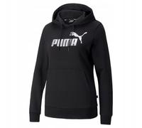 Felpa con cappuccio da donna Puma Ess + logo metallizzato 849096-51
