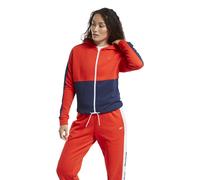 Felpa con cappuccio da donna Reebok Training Rouge L
