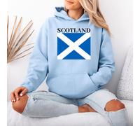 Felpa con cappuccio da donna Scotland Scottish Heritage National Pride Flag...