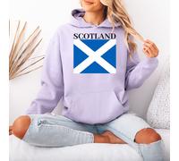 Felpa con cappuccio da donna Scotland Scottish Heritage National Pride Flag...
