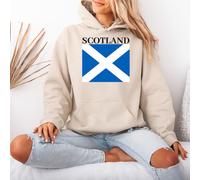 Felpa con cappuccio da donna Scotland Scottish Heritage National Pride Flag...