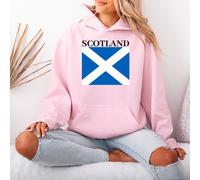 Felpa con cappuccio da donna Scotland Scottish Heritage National Pride Flag...
