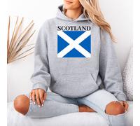 Felpa con cappuccio da donna Scotland Scottish Heritage National Pride Flag...