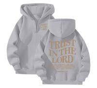 Felpa con Cappuccio da Donna Taglie Forti Manica Lunga Hoodie Classica con Coulisse Tempo Libero Sport Fitness Outdoor Basic Casual