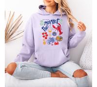 Felpa con cappuccio da donna The Market Ask For Anything You Want Culinary Food