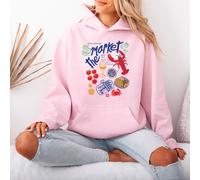 Felpa con cappuccio da donna The Market Ask For Anything You Want Culinary Food