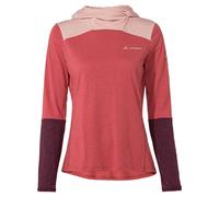 Felpa con cappuccio da donna VAUDE Tremalzo Rosso