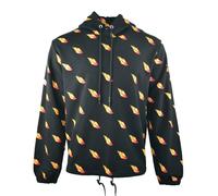 Felpa con cappuccio da uomo Alexander McQueen McQ Swallow Flame felpa con...
