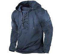 Felpa con cappuccio da uomo, felpa con cappuccio e coulisse, pullover con cappuccio slim fit alla moda, felpe con cappuccio casual per tutti i giorni, felpa con cappuccio leggera con coulisse alla