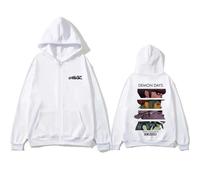 Felpa con cappuccio da uomo Gorillaz Demon Days Rock Band Abbigliamento Casual