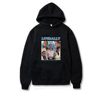 Felpa con Cappuccio da Uomo in saldo con Stampa Grafica del cantante Ryan Gosling da Uomo e da Donna Vintage Casual Unisex a Maniche Lunghe.