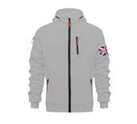 Felpa con Cappuccio da Uomo Maniche Lunghe Jogging Hoody Loose Fit Manica Lunga Resistente Atletica Abbigliamento Sportivo Morbido Capo Basic per Autunno