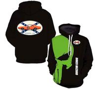 Felpa Con Cappuccio Da Uomo Per D.u.ke.s G.en.eral L.e.e Giacca A Maniche | Lunghe Felpa Con Cappuccio Streetwear Abbigliamento Sportivo Maglione Atletico Con Tasche