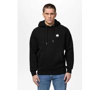 Felpa con cappuccio da uomo PitBull SMALL LOGO Nero Hoodie Pit Bull West Coast