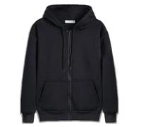 Felpa con cappuccio da uomo, semplice, vestibilità regolare, con tasche e chiusura lampo, elasticizzata, per lo sport, da jogging, da uomo, per attività all'aperto, casual, adatta per ogni occasione