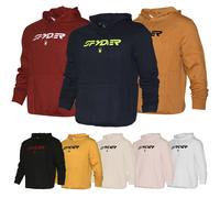 Felpa Con Cappuccio Da Uomo Spyder Con Logo Firmato E Coulisse Foderata In Pile