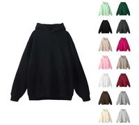 Felpa con cappuccio da uomo Streetwear da uomo oversize con cappuccio tinta unita urbana felpa con cappuccio stile ampio felpa con cappuccio a maniche lunghe con cappuccio con cappuccio da viaggio