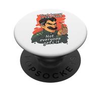 Felpa con cappuccio Dark Humor Is Like Food Not Everyone Gets It Sarcasm PopSockets PopGrip Adesivo